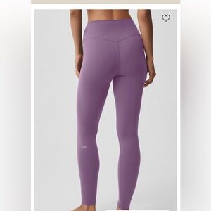 ALO Yoga High-Rise Purple Leggings